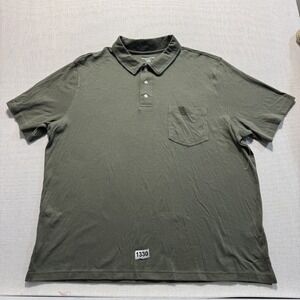 Amazon Essentials Polo Shirt Mens 2XL Olive Green  New without Tags
